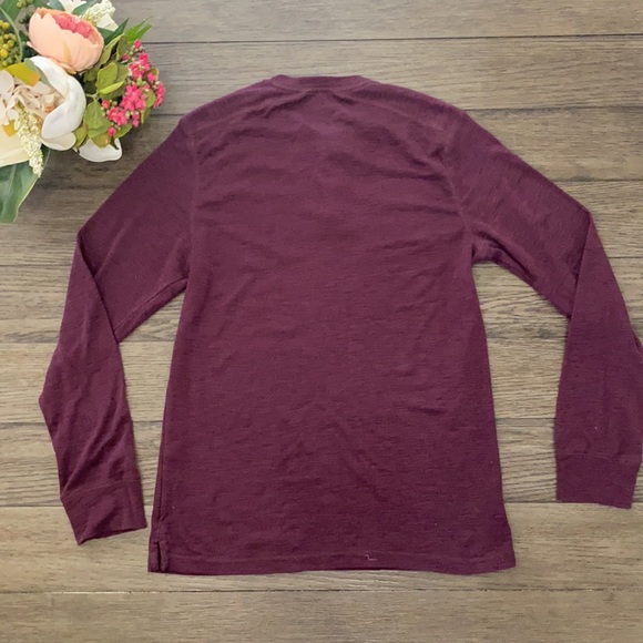 Maroon long sleeve Apt 9 men’s shirts size small - Picture 5 of 5